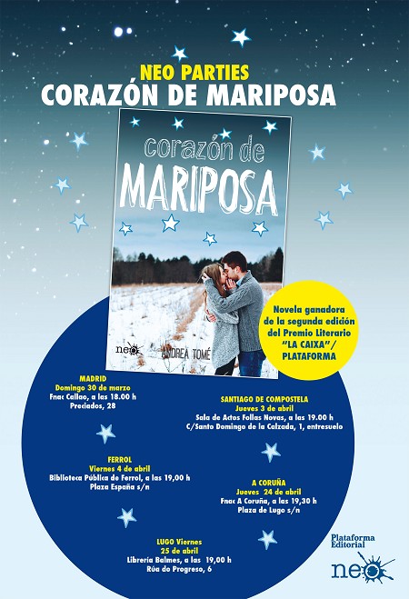 Corazón de mariposa. Neo Parties